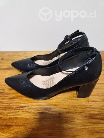 Zapatos negros cuero - Imagen 2