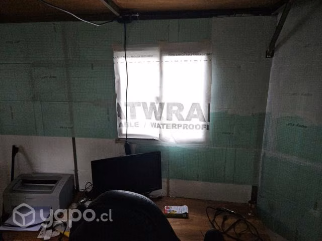 Oficina movil de 2x4 metros en madera
