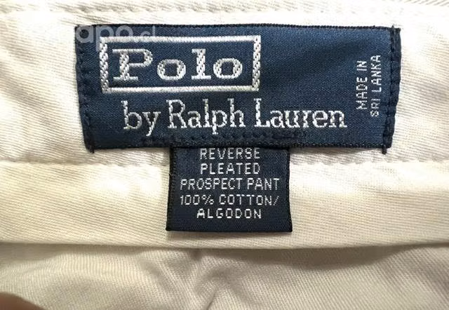 Pantalón Marca Polo Ralph Lauren Talla 33/30 Beige