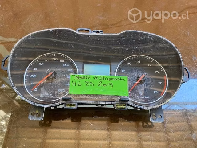 Tablero instrumentos sinóptico MG ZS 2019
