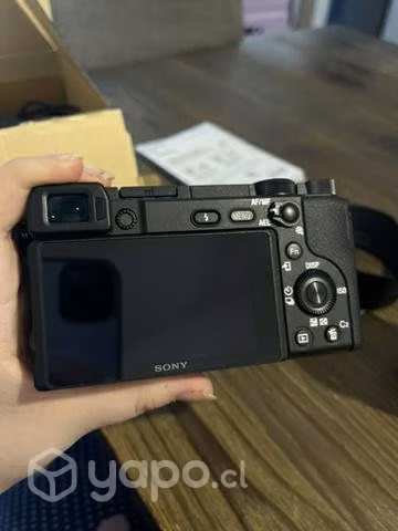 Camara sony a6400 + sigma 16mm