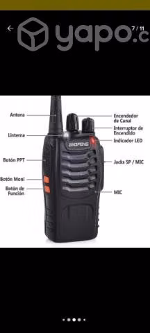 Walkie talkie bagofeng Uv 5r Dmr & BF-888 2Uni - Imagen 3