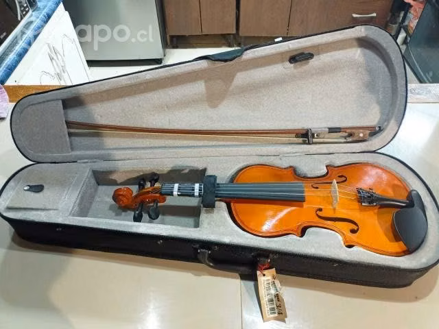 Violín3/4 con estuche arco y tranvía