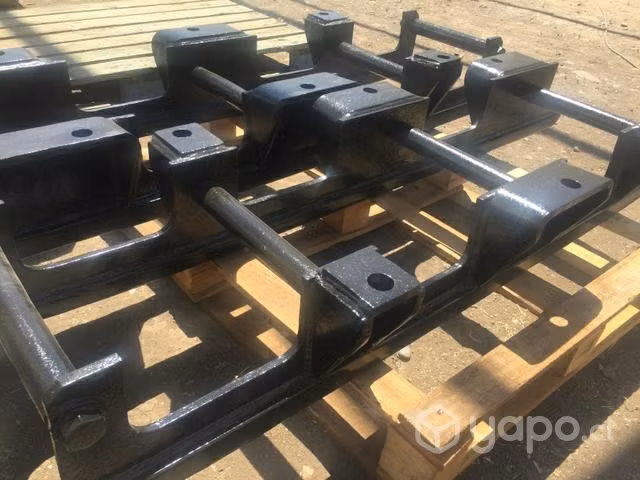 Excavadora Komatsu PC450 protección de rodillos - Imagen 4