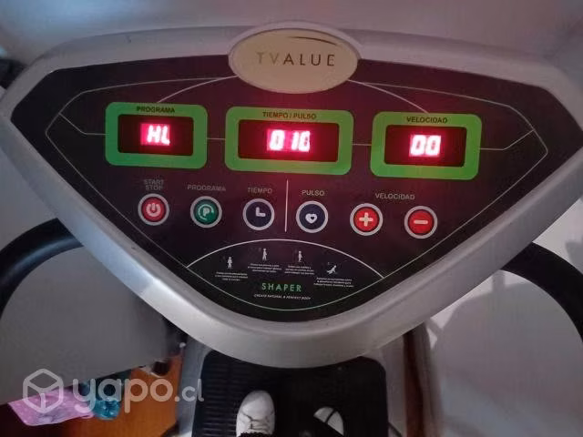 Plataforma de vibración de fitness