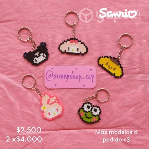 Hama Beads Sario /Kuromi / My Melody / Cinammoroll