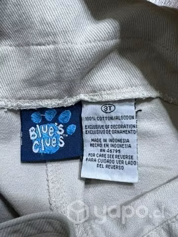 Jardinera Marca Blues Clues Talla 3 Años - Imagen 6
