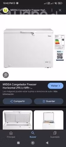 Congeladora midea