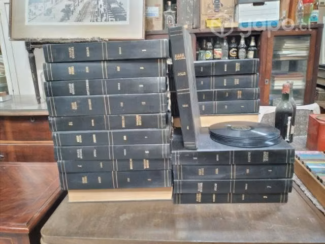 Lote de empastados antiguos diario oficial
