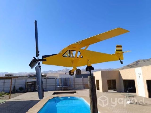 Veleta Avión Amarito