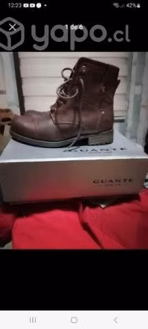 Zapatos cuero Guante