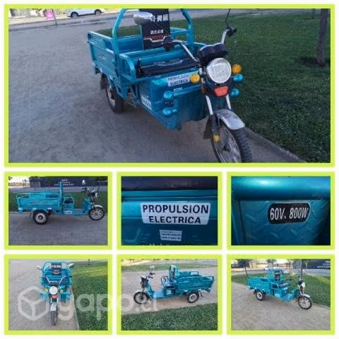Triciclo eléctrico de carga (ROBADO)TORITO (800 KILOS)