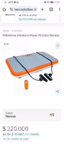 Plataforma vibratoria