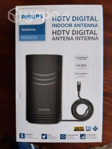Antena interior para television digital abierta