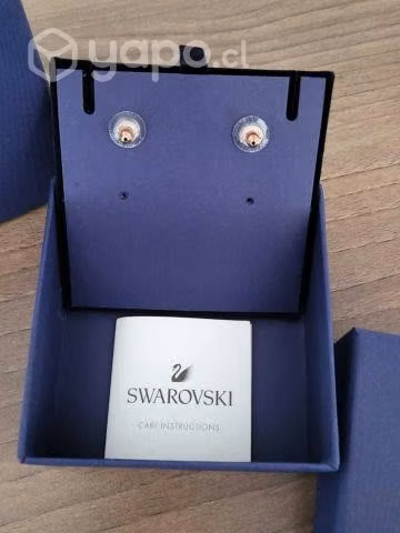 Swarovski aros sólo uso una vez