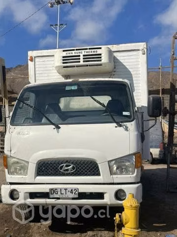 Camion hyundai frigorífico