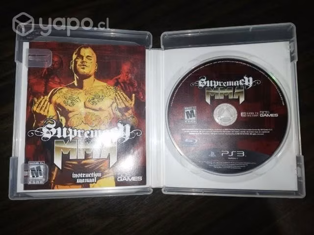 Supremacy mma. ps3.