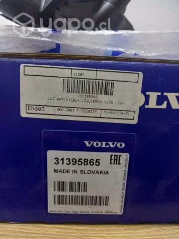 Neblinero izquierdo Volvo XC90 2016