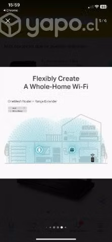 Tp link AC1200 Mesh WIFI ROUTER Archer C6