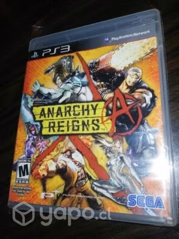 Anarchy reigns. ps3.