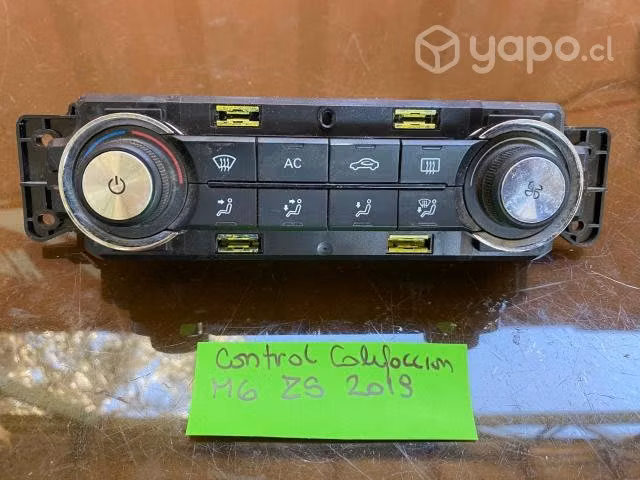 Control calefacción MG ZS 2019