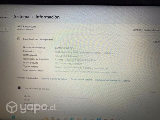 Notebook usado - Imagen 4