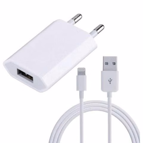 Cargador Para iPhone 5W Cable y Adaptador - Imagen 2