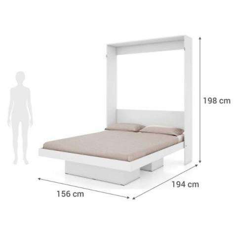 Cama plegable 2 plazas - Imagen 2