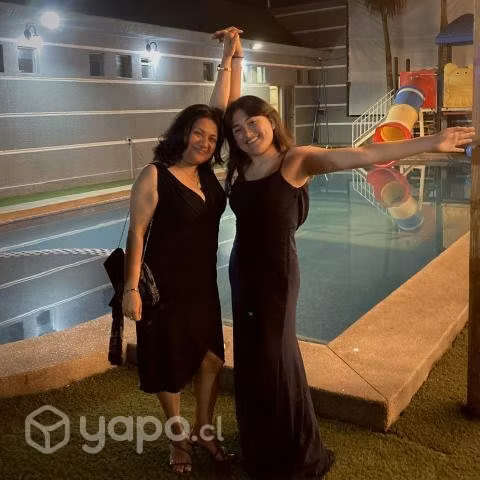 Vestido Maxi Azul de gala