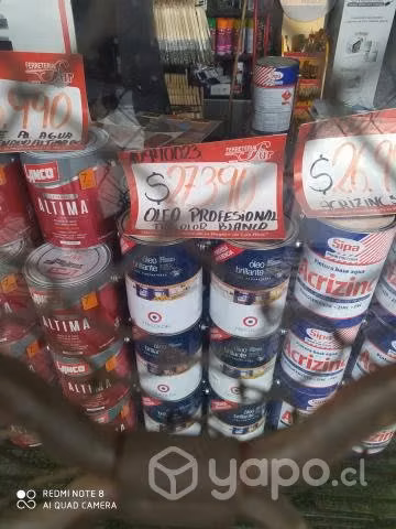 Pintura oleo