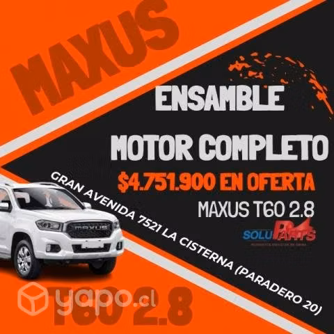 Ensamble motor completo