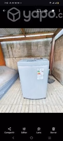 Lavadora marca fenza de 15kg usada