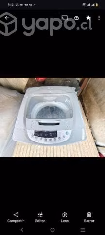 Lavadora marca fenza de 15kg usada