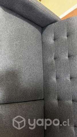 sofá nórdico gris - Imagen 2