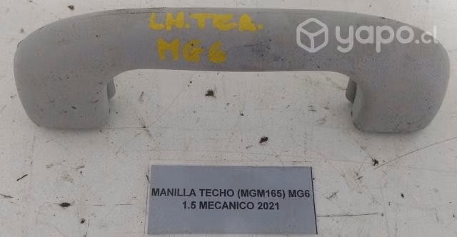 Manilla techo (MGM165) MG6 1.5 Mecanico 2021