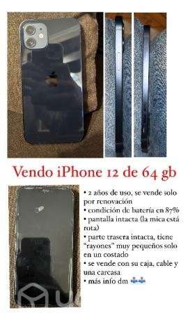 IPhone 12 64GB excelente estado conversable - Imagen 5