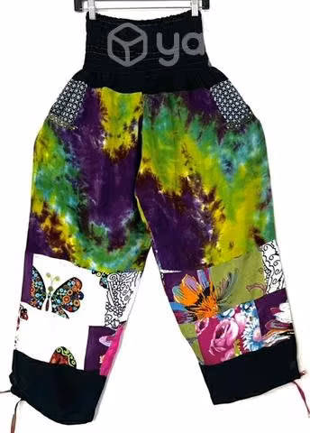 Pantalón Hindu Con Bolsillo talla L/xl Negro