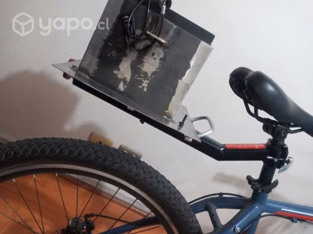 Canasto metálico bicicleta