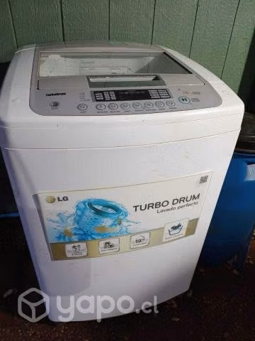 Lavadora lg turbo14 litros