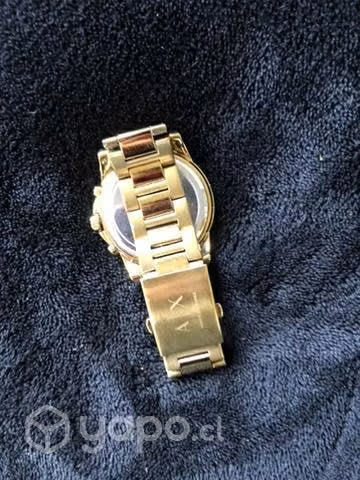 Reloj Armani dorado traído de USA