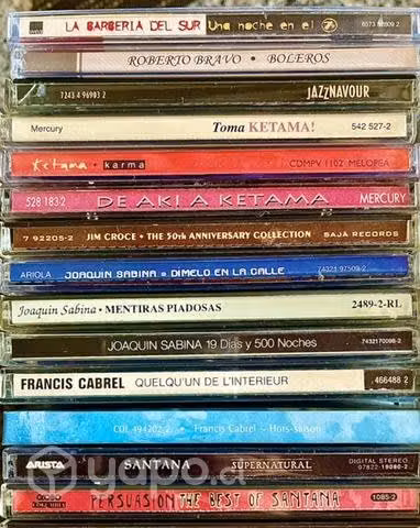 Todos mis CD excelente estado