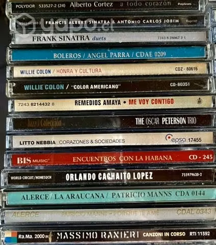 Todos mis CDs excelente estado. De colección