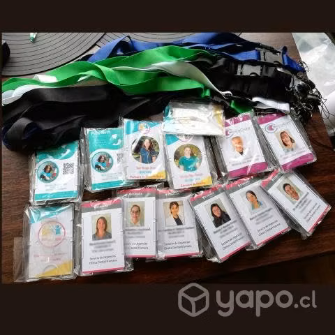 Credenciales PVC Lanyard Personalizados
