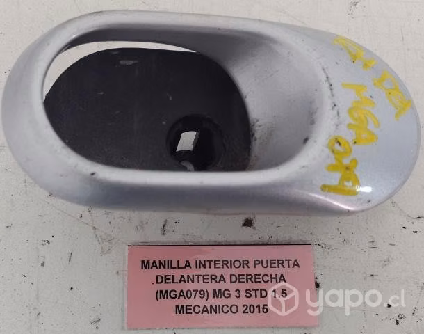 Manilla Interior Puerta Del Der (MGA079) MG 3 STD