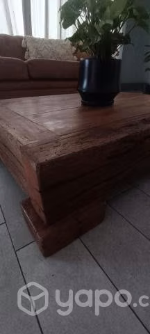 Mesa de centro roble