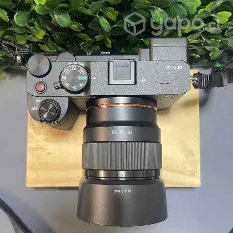 Venta camara sony a7cII + LENTE SONY 50 mm 1.8
