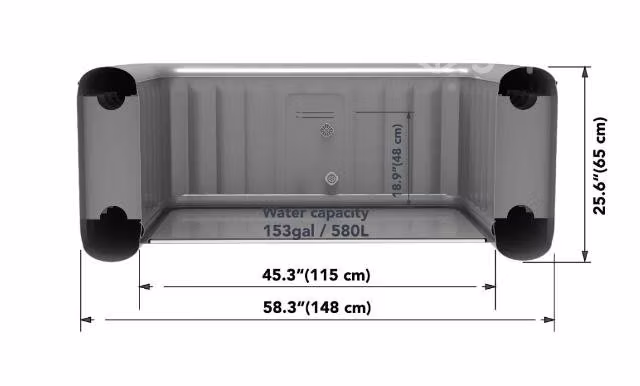 Hot Tub SPA JACUZZI Boston Inflable 3 personas