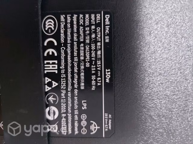 Cargador dell 130w 19.5v 6.7a - Imagen 3