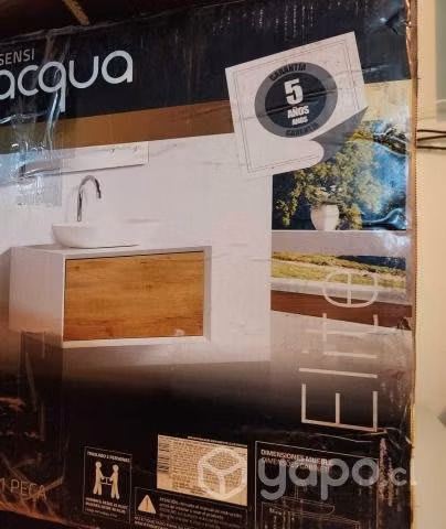 Mueble vanitorio Fiona Dacqua (80cm) - Imagen 2