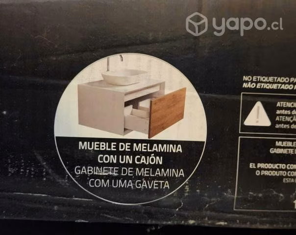 Mueble vanitorio Fiona Dacqua (80cm) - Imagen 3